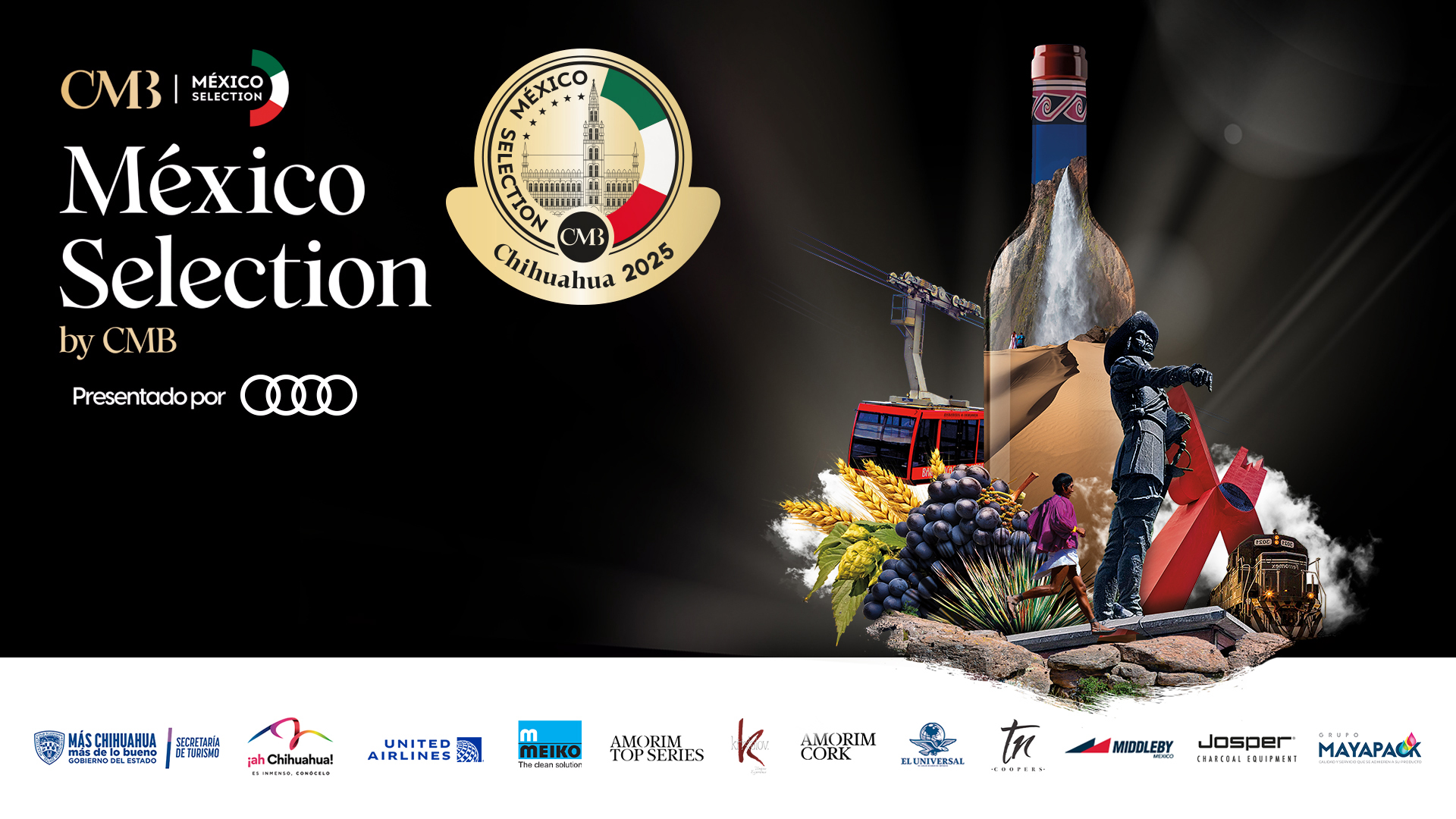 861 Wines, Spirits and Beers Compete for the Medals of the México Selection by CMB, presented by Audi, Chihuahua 2025 
